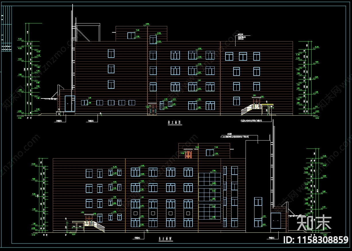 宾馆洗浴中心建图纸cad施工图下载【ID:1158308859】