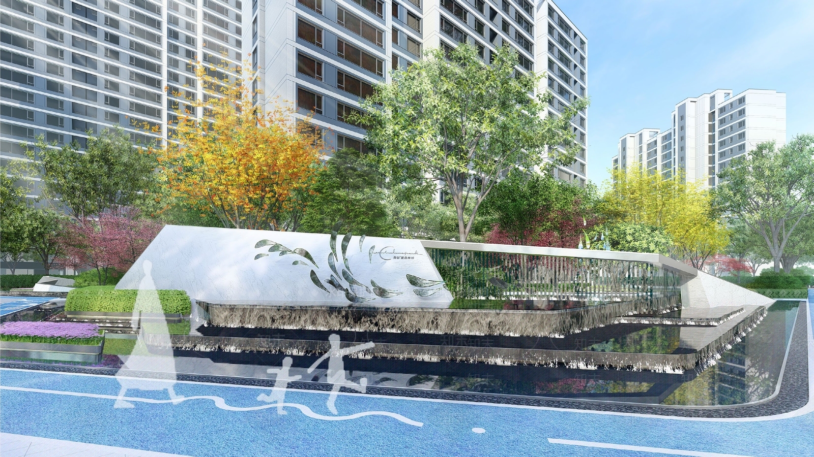 现代水景SU模型下载【ID:1158311298】