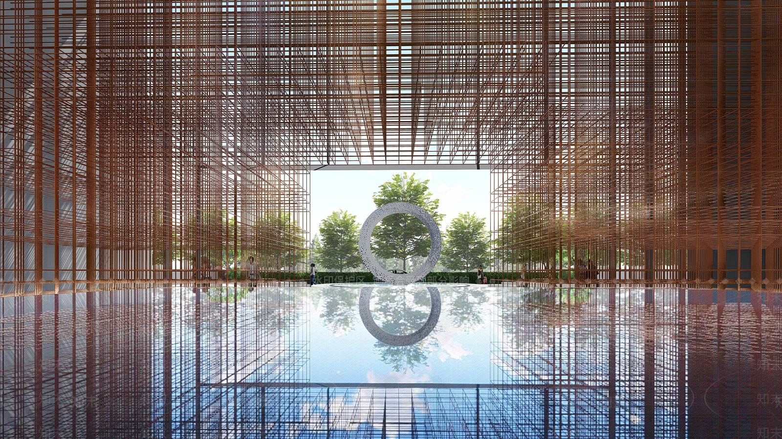现代水景SU模型下载【ID:1158311392】