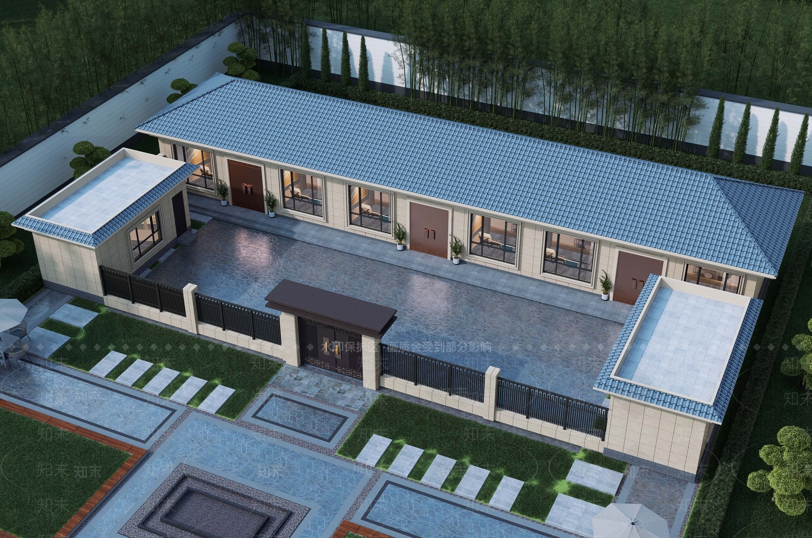 售楼处建筑SU模型精品下载_SketchUp模型_知末网