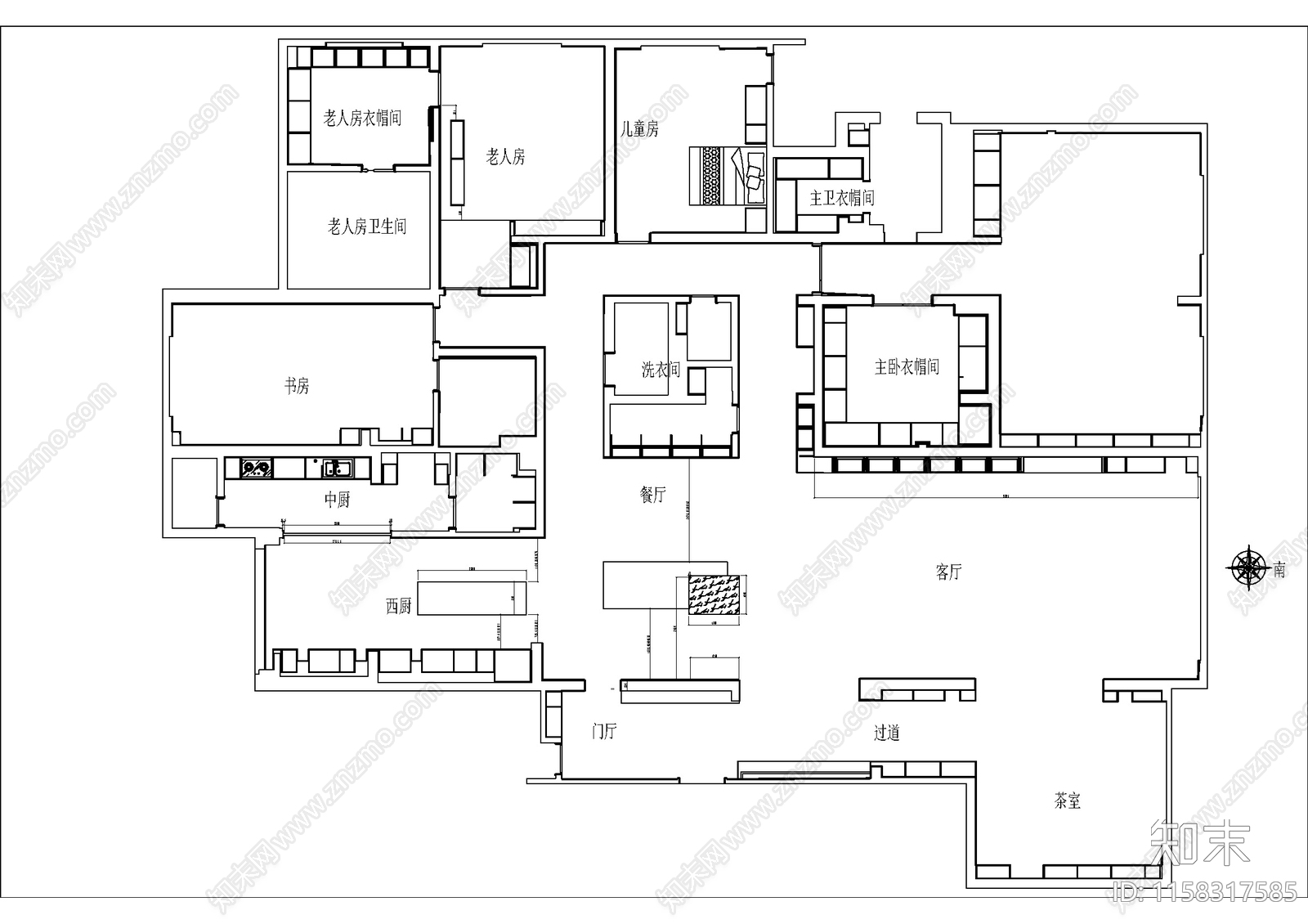 意式整木定制产品深化图纸共计二百多页cad施工图下载【ID:1158317585】