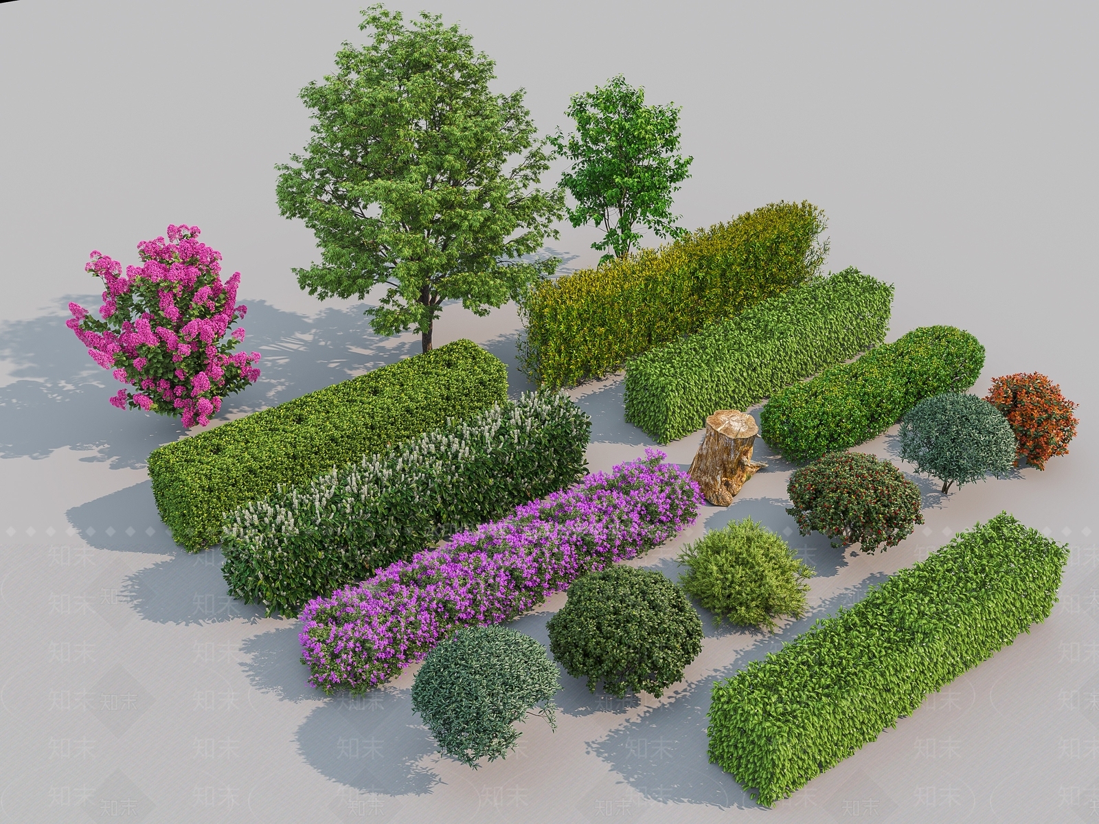 灌木3D模型下载【ID:1158328873】