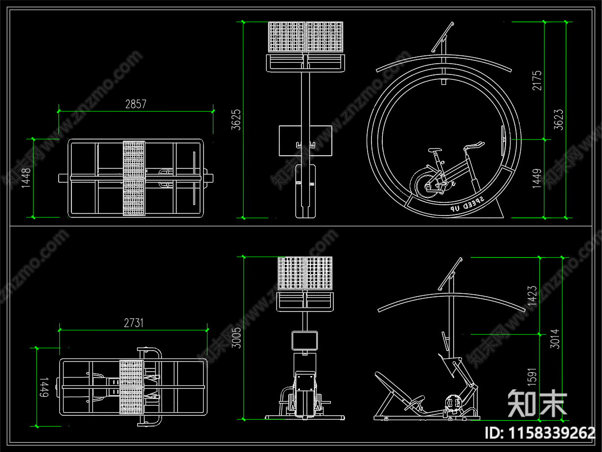 太阳能健身器材施工图下载【ID:1158339262】
