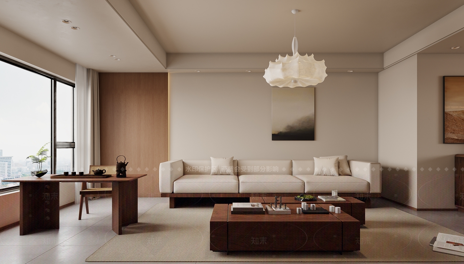 现代家居餐厅3D模型下载【ID:1214571544】