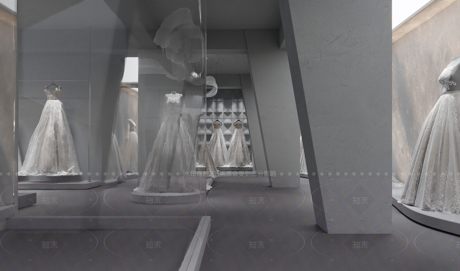 现代婚纱摄影3D模型下载【ID:1159235752】
