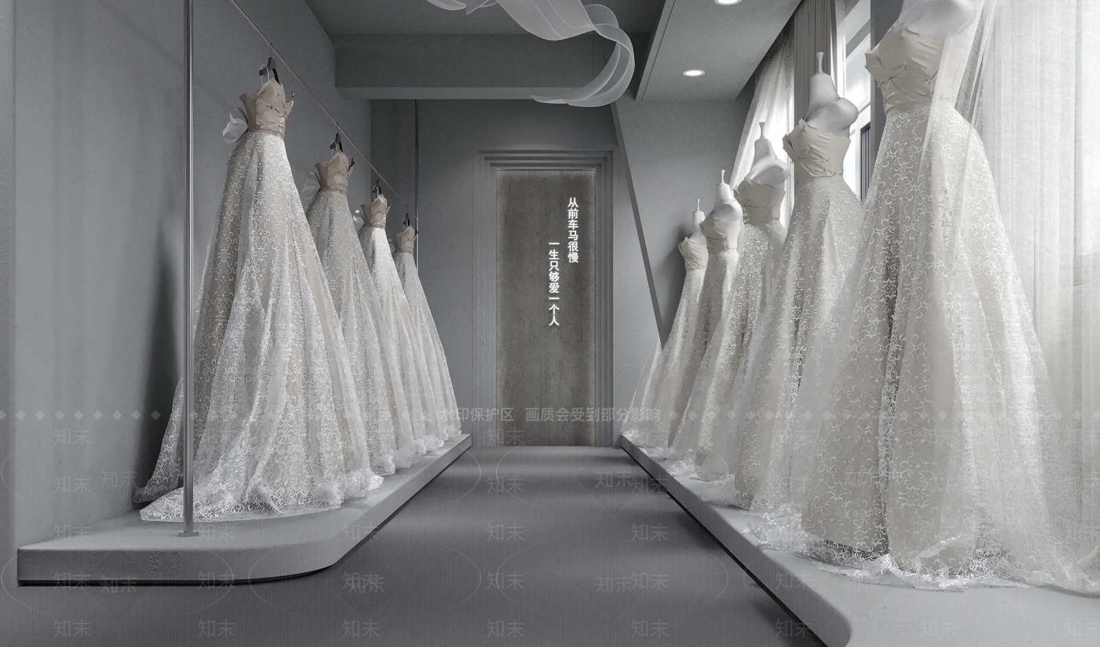 现代婚纱摄影3D模型下载【ID:1159235752】