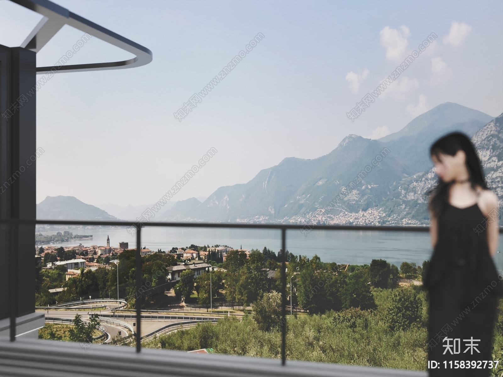 田园乡村外景贴图下载【ID:1158392737】