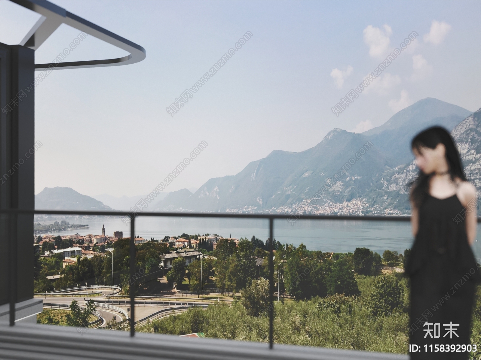 田园乡村外景贴图下载【ID:1158392903】