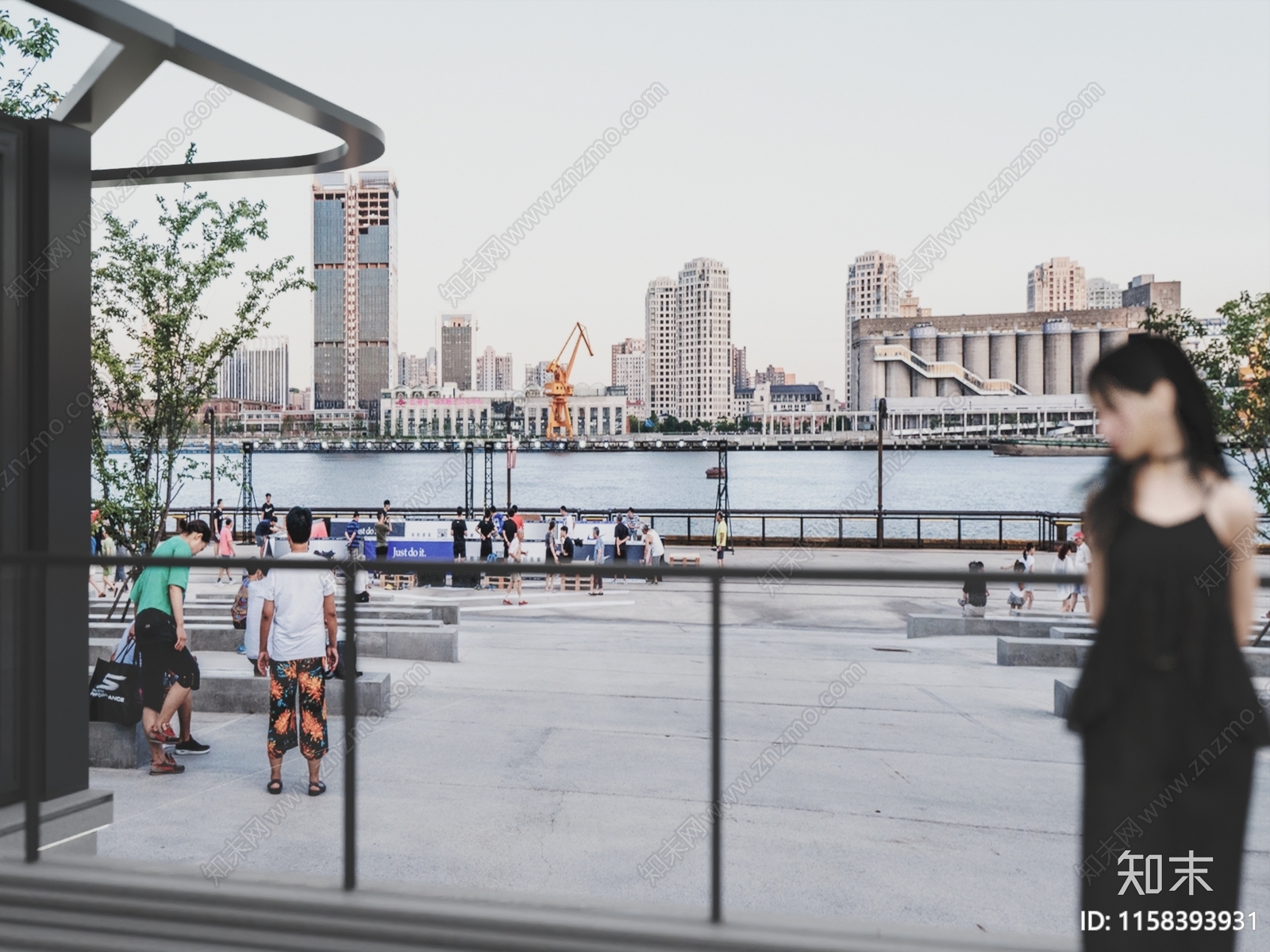 广场公园贴图下载【ID:1158393931】