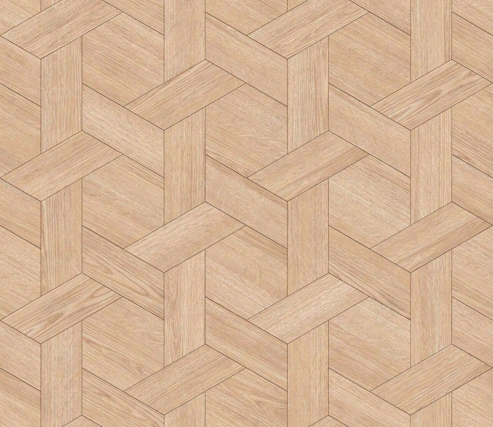 无缝六边形拼花原木色实木地板贴图下载【ID:1158404949】