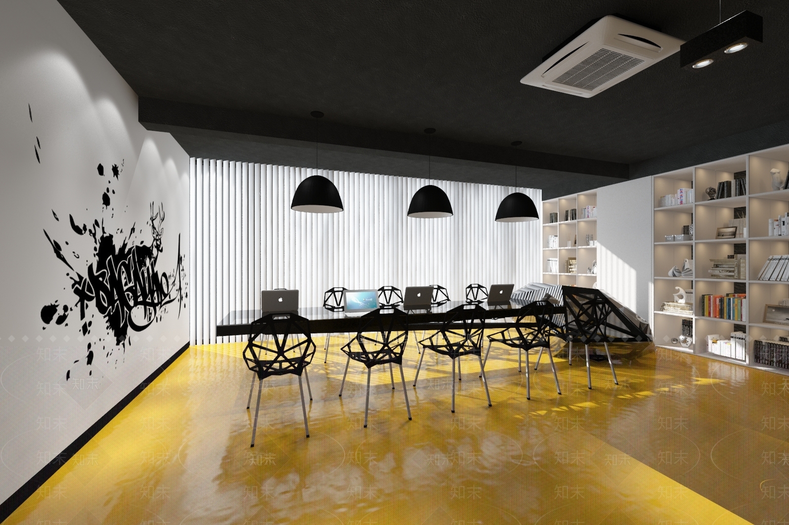 现代洽谈区073D模型下载【ID:1158438978】