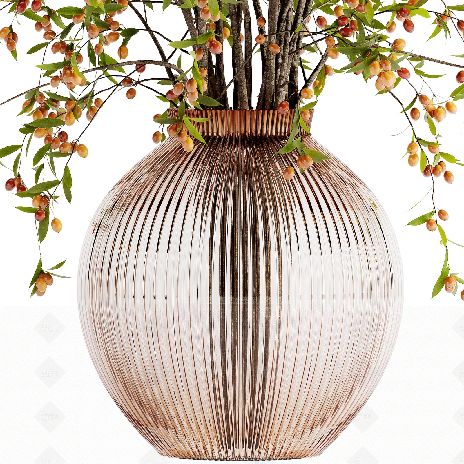 现代花束3D模型下载【ID:1158439264】
