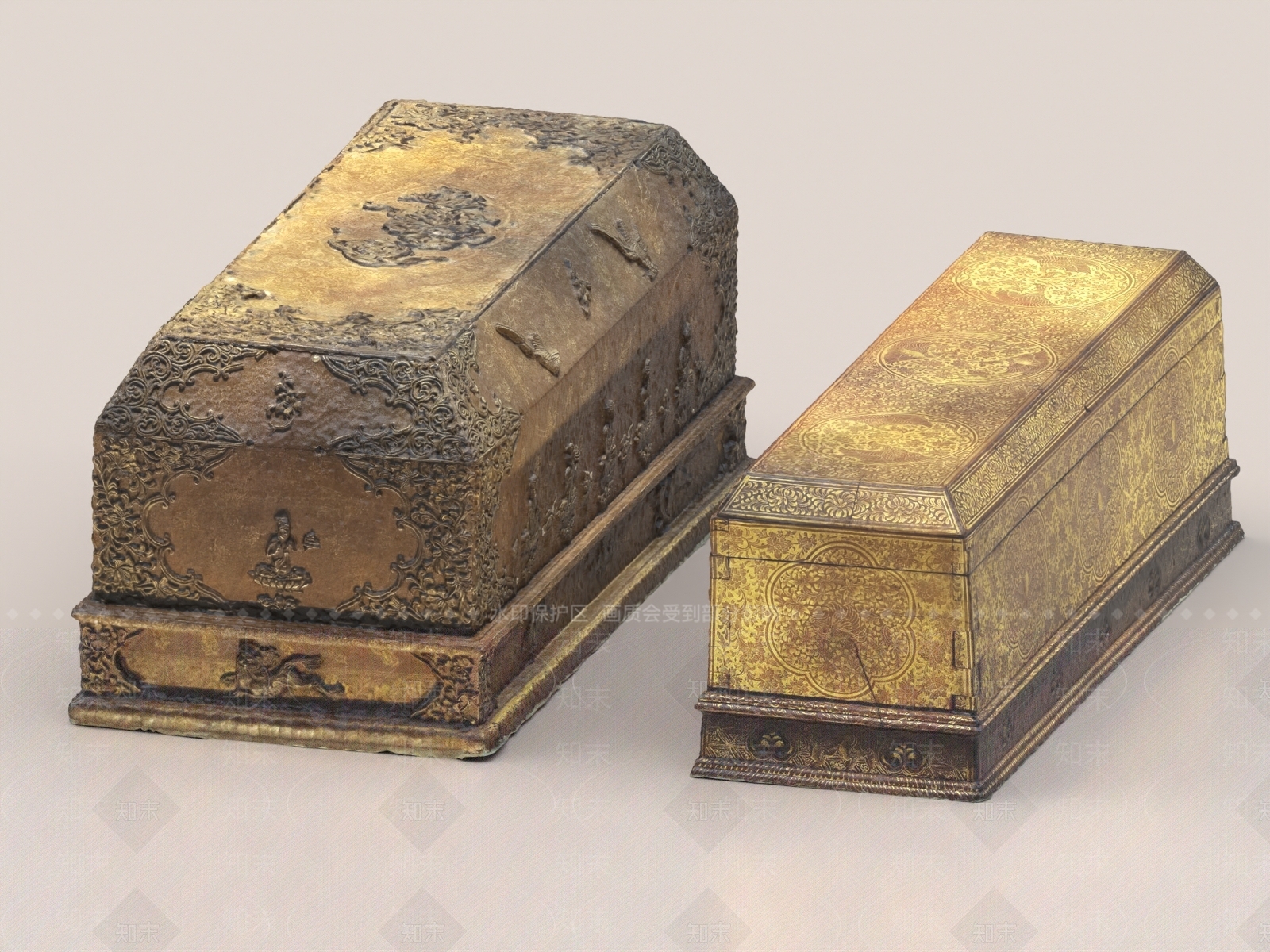 现代棺材3D模型下载【ID:1158442415】