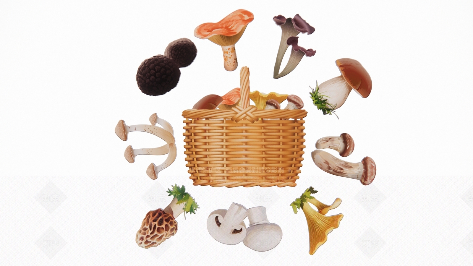 2D现代蘑菇剪影SU模型下载【ID:1158447775】