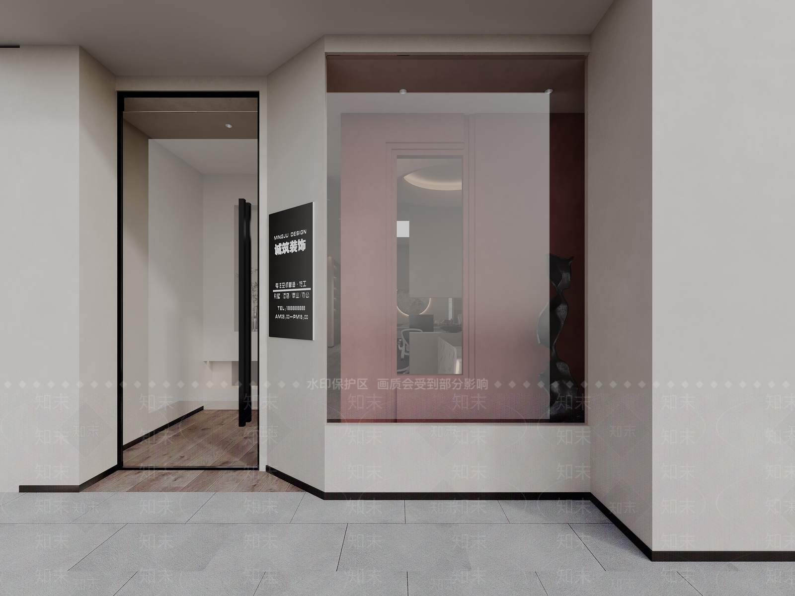 展厅3D模型下载【ID:1158458187】