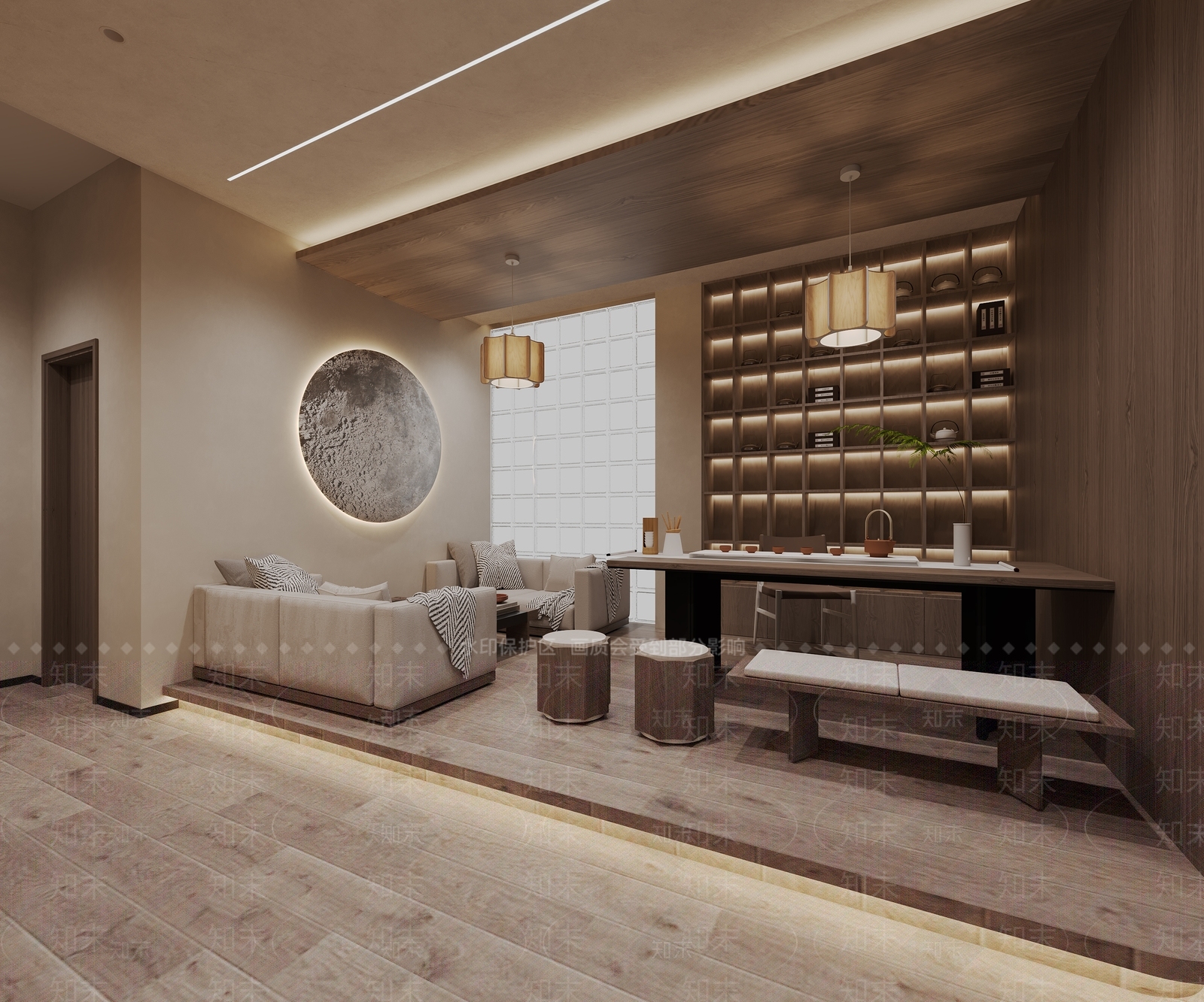 展厅3D模型下载【ID:1158458187】