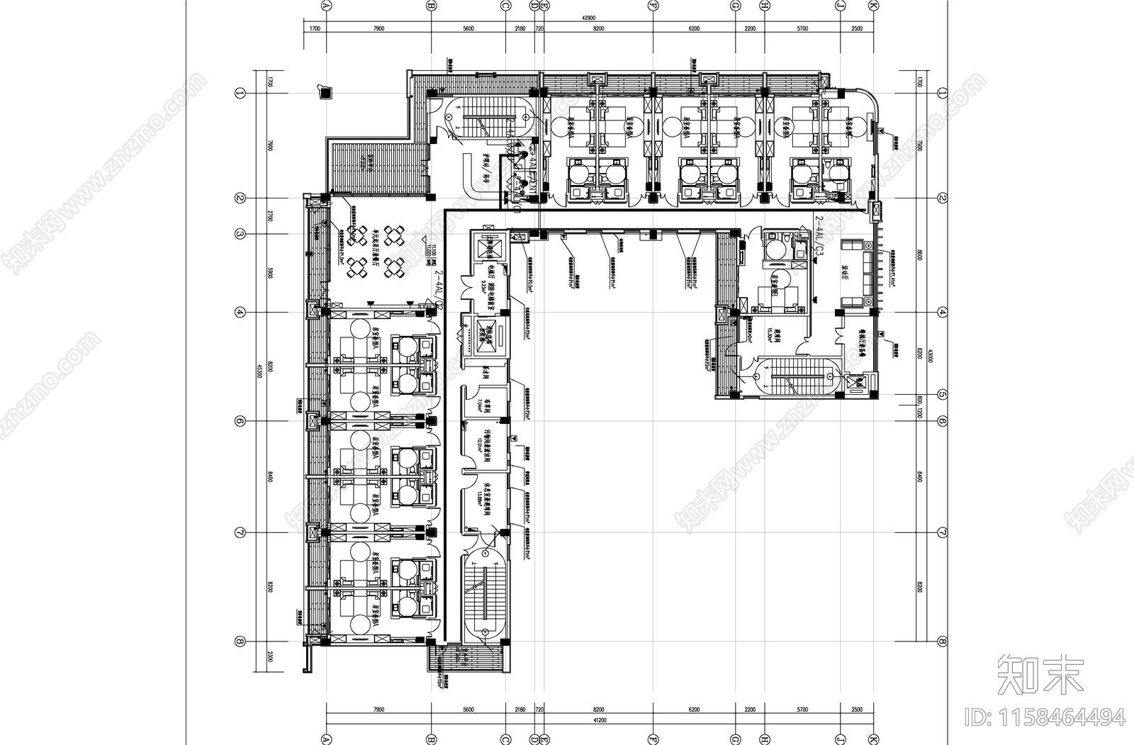 建筑强电施工图下载【ID:1158464494】