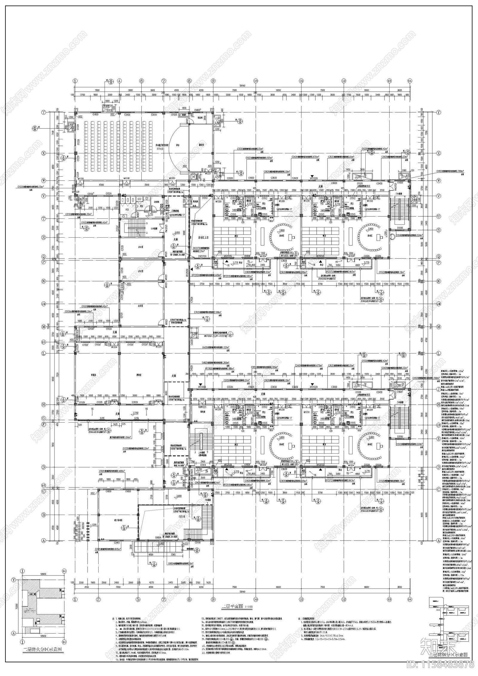 幼儿园建cad施工图下载【ID:1158483878】