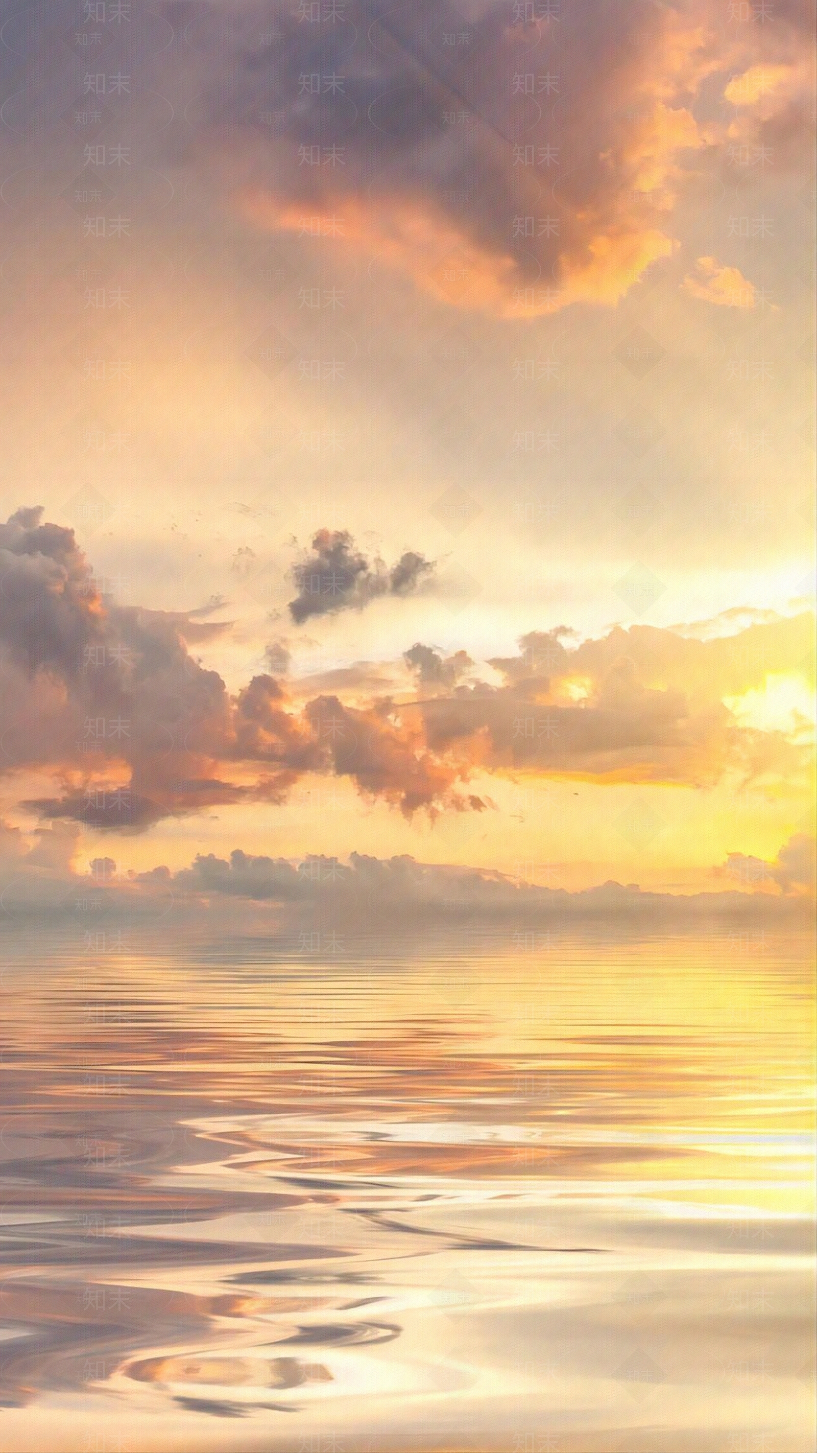 日出云朵天空贴图下载【ID:1158498481】