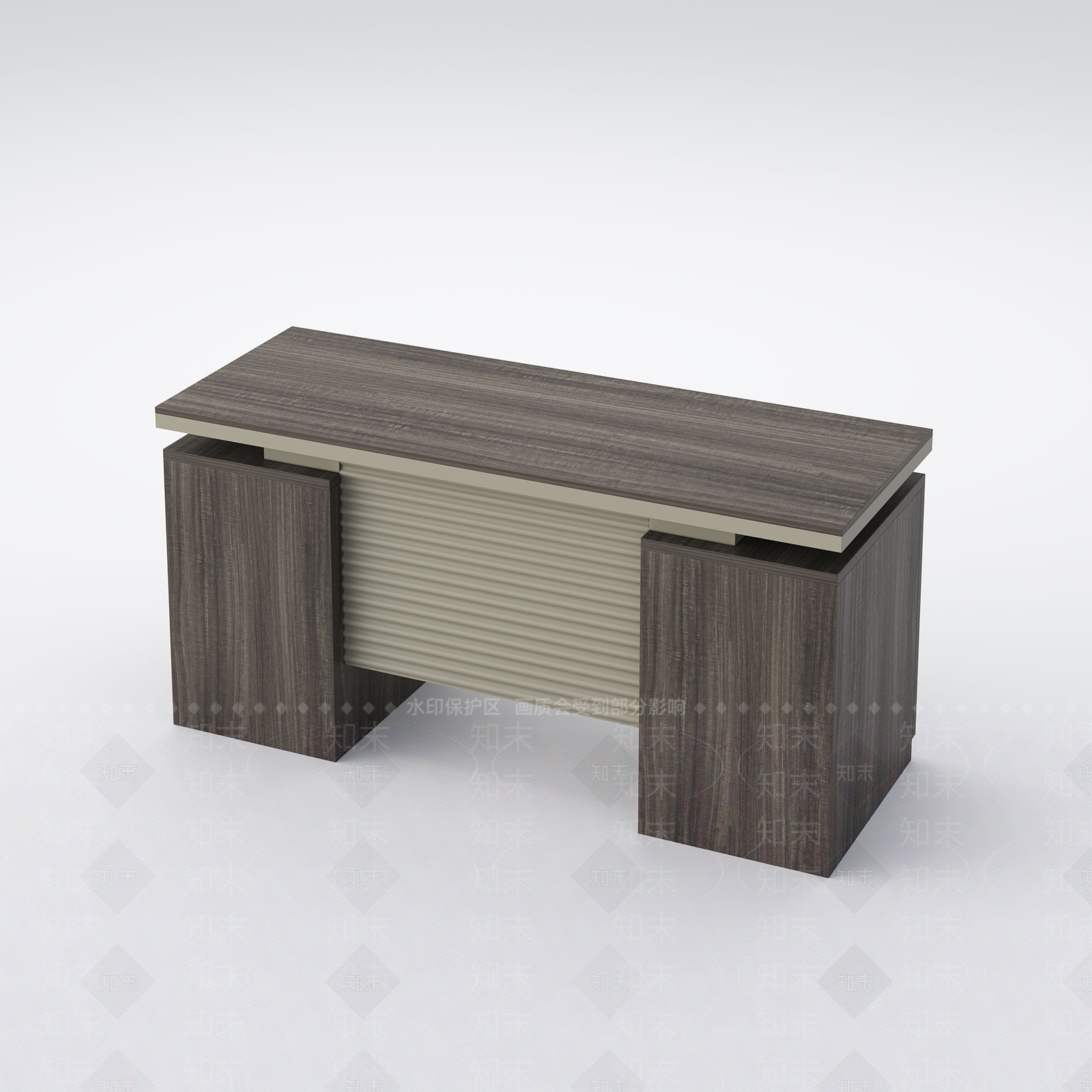 现代办公桌3D模型下载【ID:1158504650】