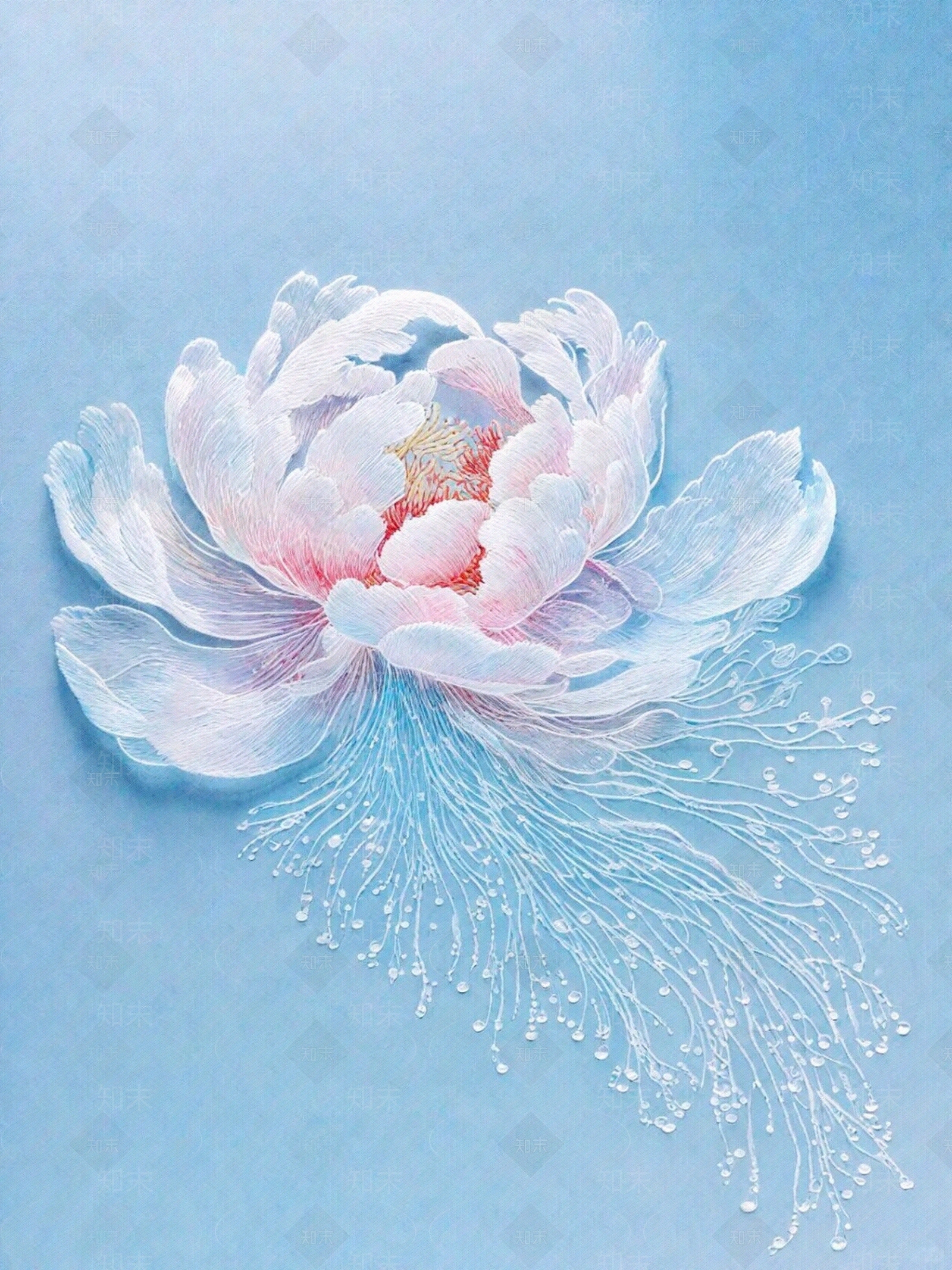 牡丹花壁纸贴图下载【ID:1158513916】