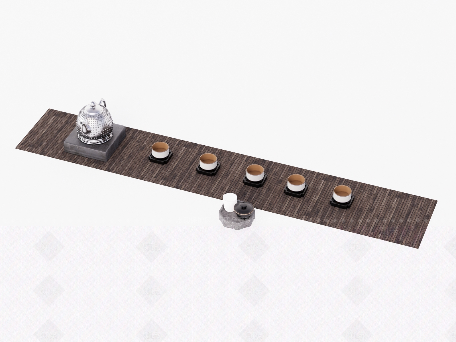 茶具SU模型下载【ID:1158514356】