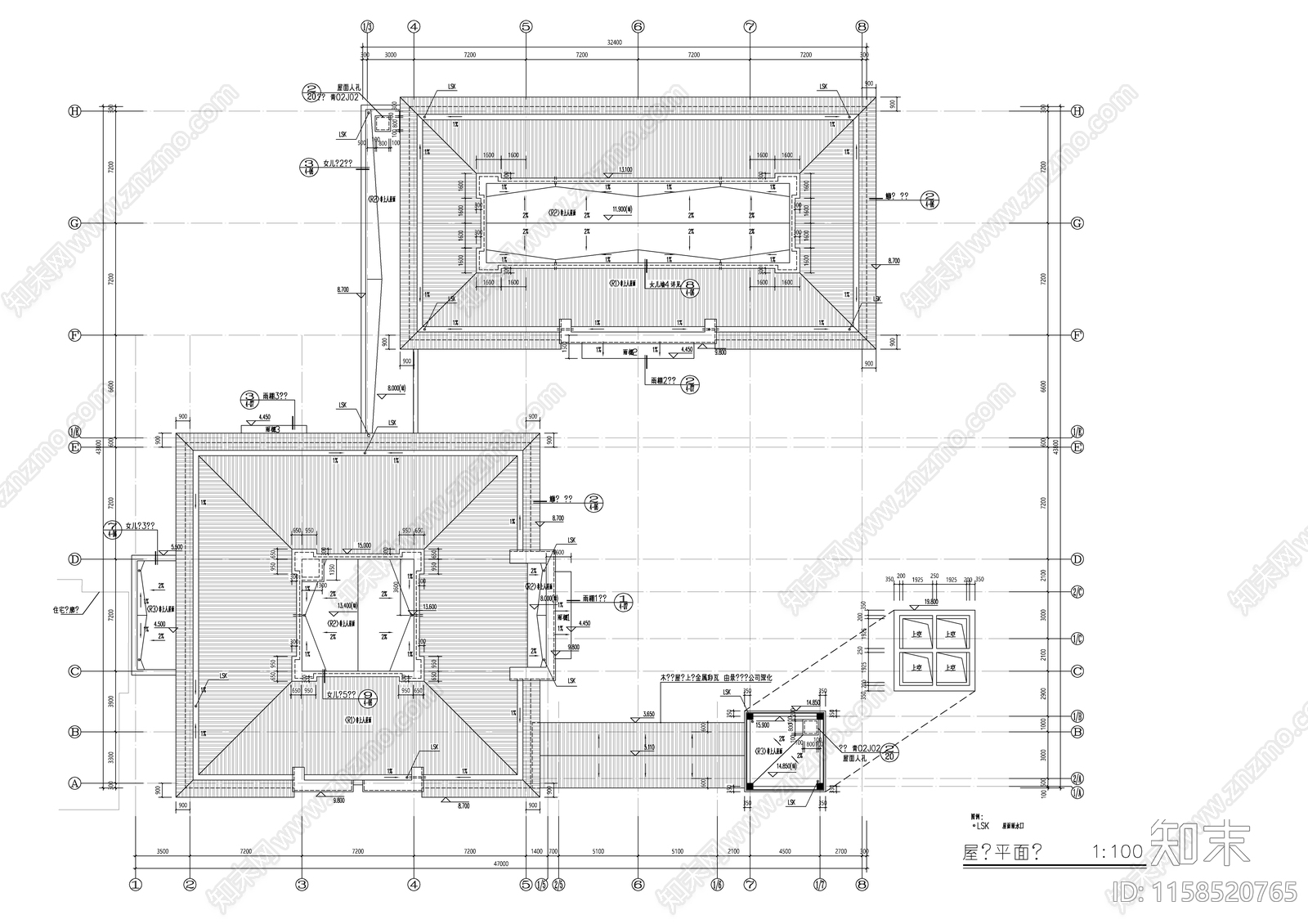 某简欧风格电力院附属幼儿园建筑cad施工图下载【ID:1158520765】