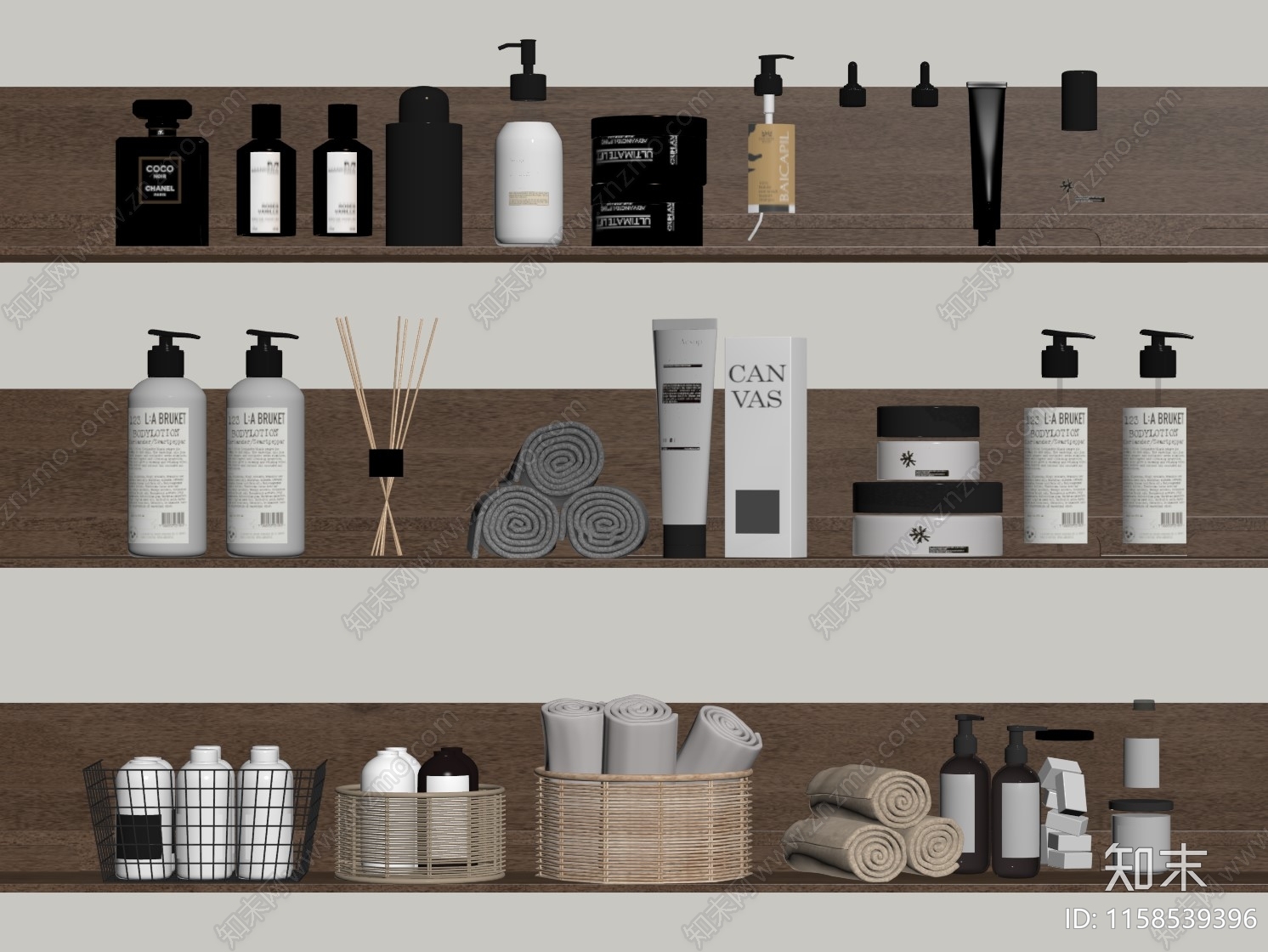 洗浴用品SU模型下载【ID:1158539396】