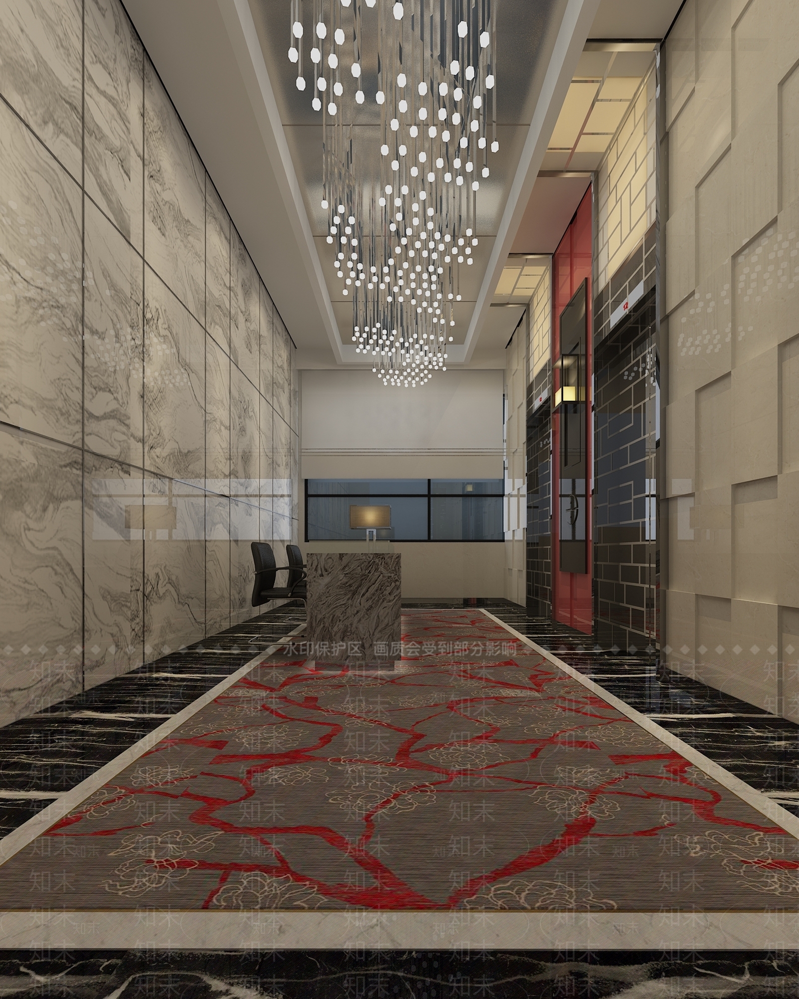 现代基金会前台3D模型下载【ID:1158549821】