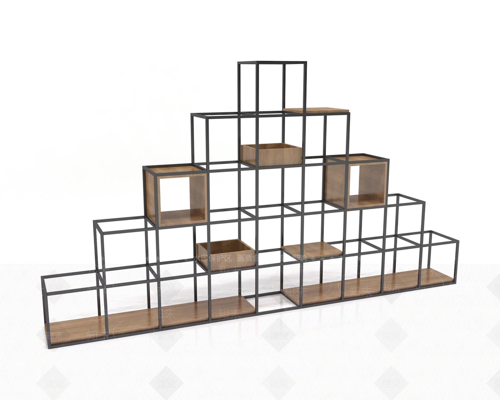 工业风架子3D模型下载【ID:1158555577】