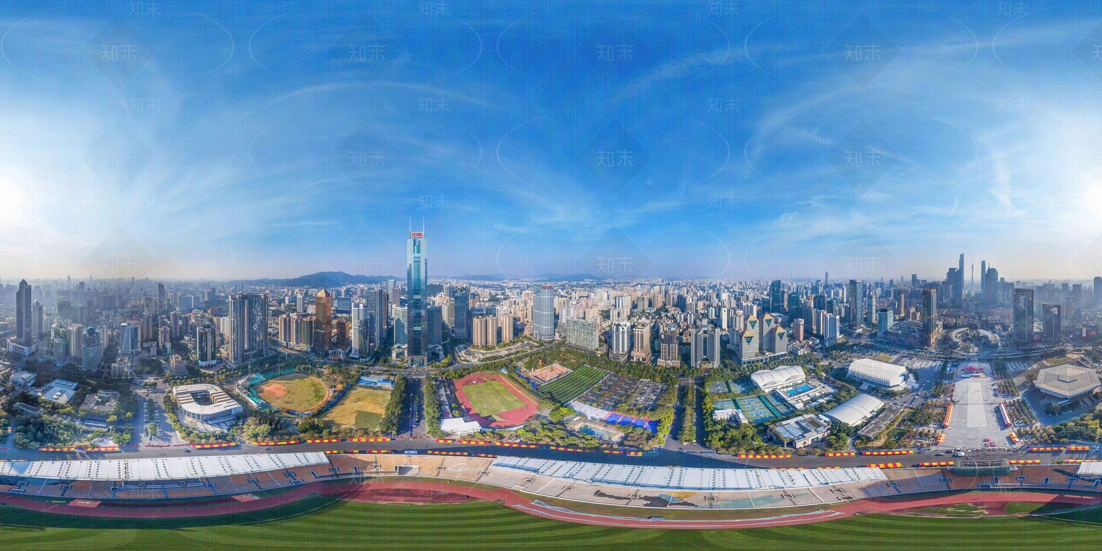 HDR运动健身操场广场贴图下载【ID:1158564887】