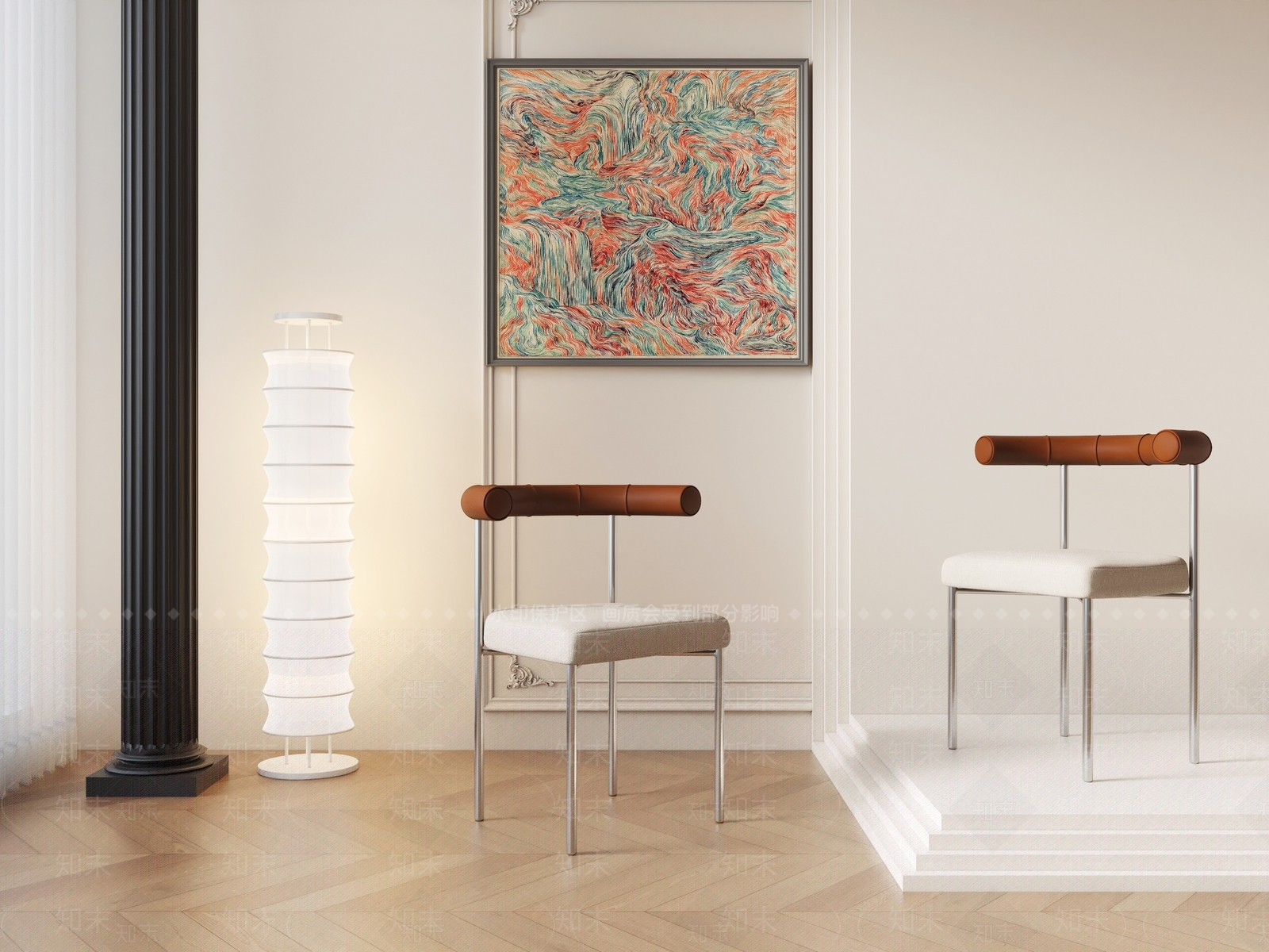 现代椅子3D模型下载【ID:1158564729】