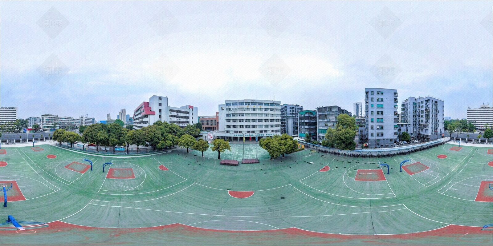 HDR运动健身操场广场贴图下载【ID:1158564919】