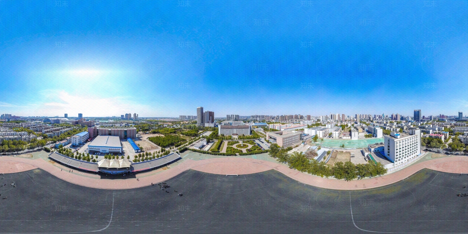 HDR运动健身操场体育广场贴图下载【ID:1158570502】