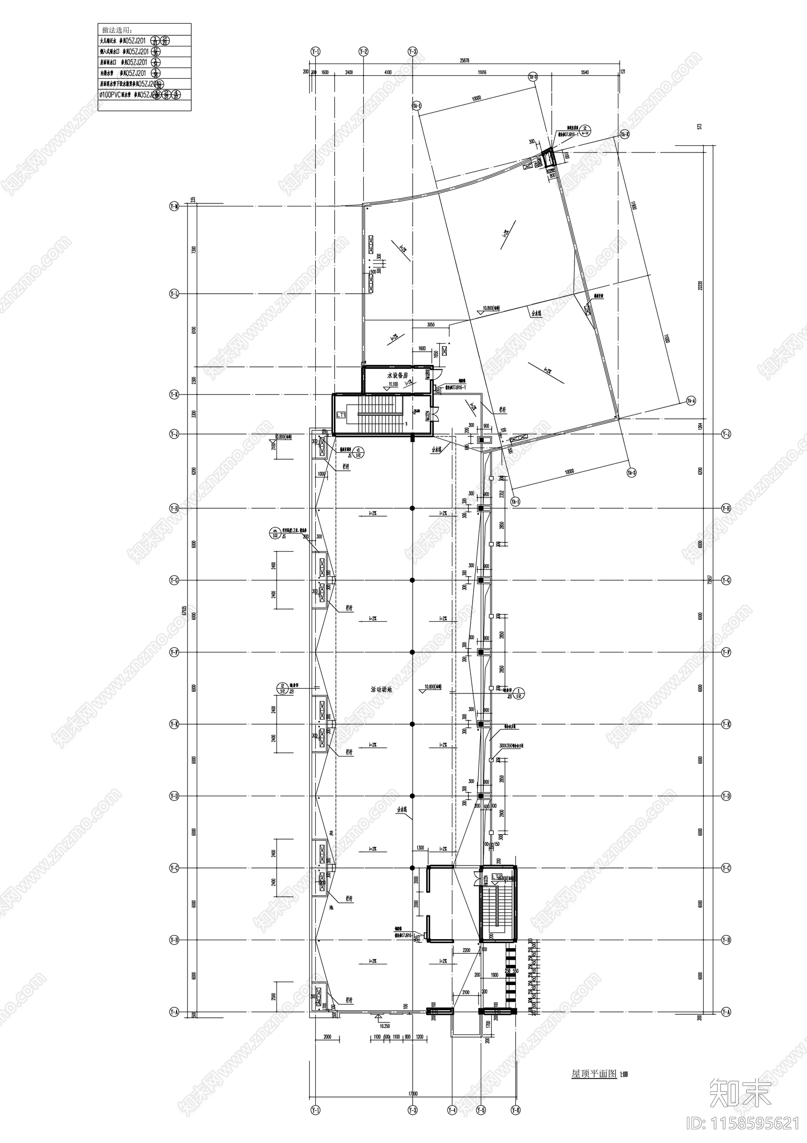 某三层幼儿园建筑图cad施工图下载【ID:1158595621】