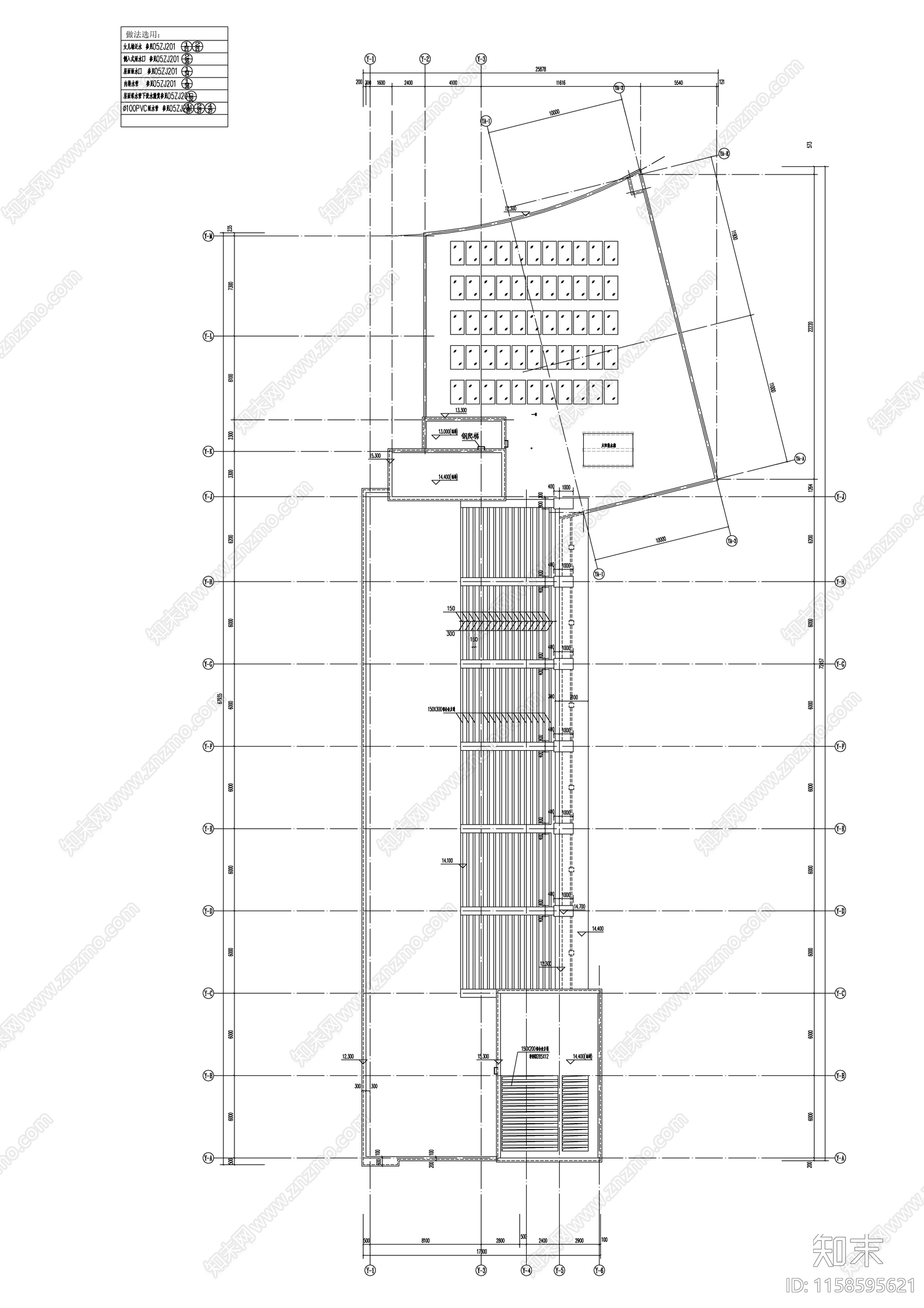 某三层幼儿园建筑图cad施工图下载【ID:1158595621】