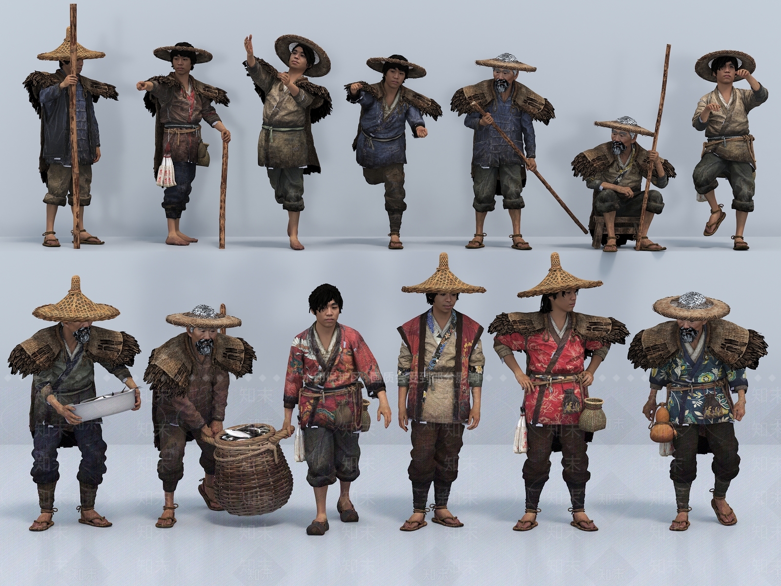 多人3D模型下载【ID:1158615029】