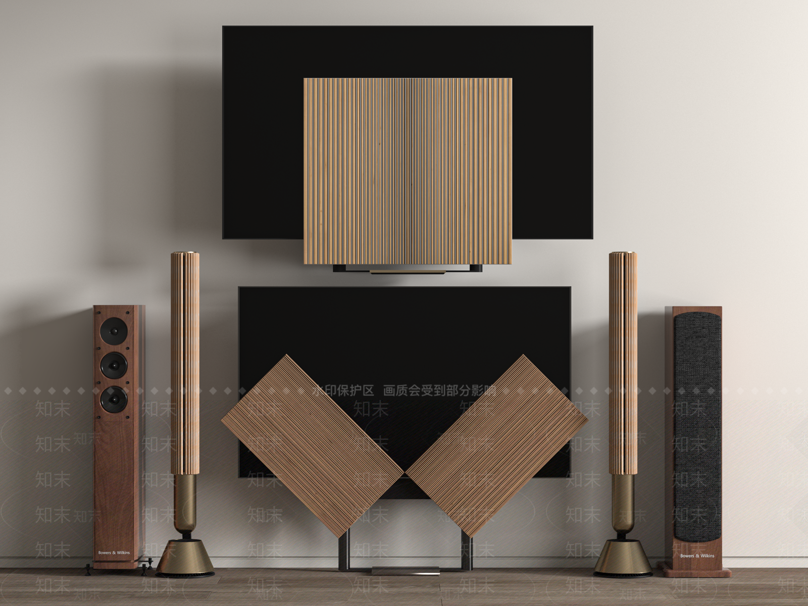 立体音响SU模型下载【ID:1158620288】
