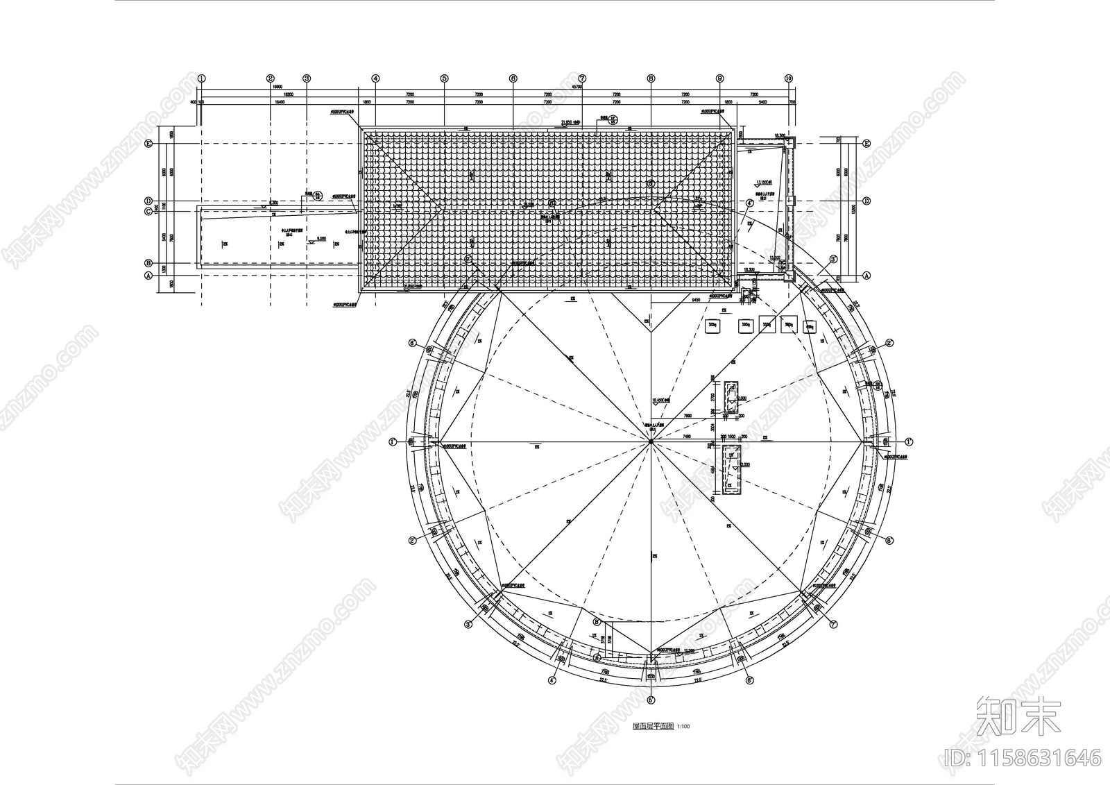 某高校演艺中心建cad施工图下载【ID:1158631646】