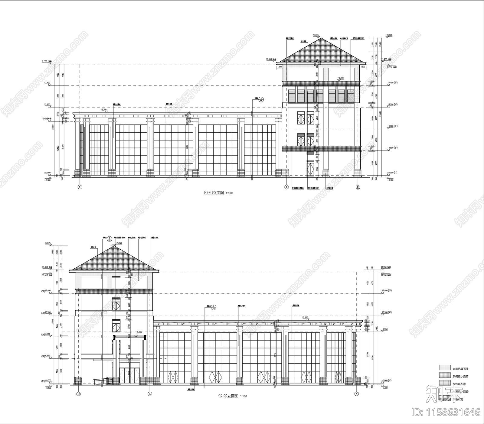 某高校演艺中心建cad施工图下载【ID:1158631646】