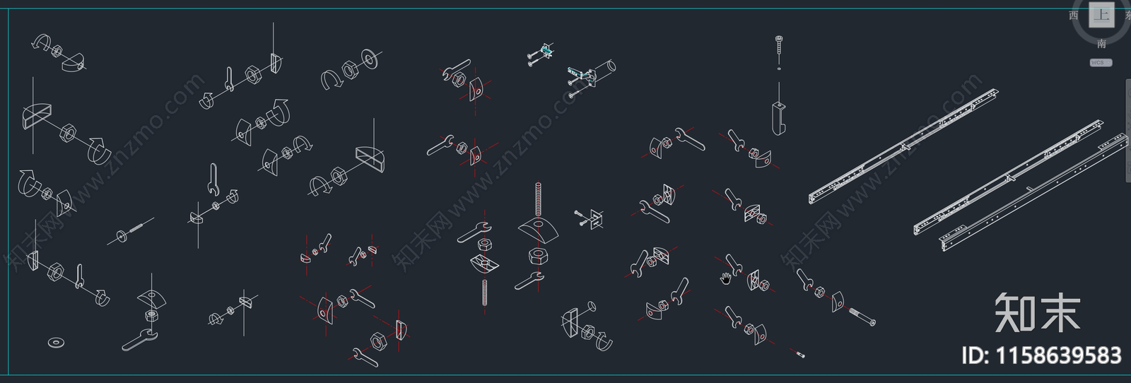 说明书安装五金图库施工图下载【ID:1158639583】