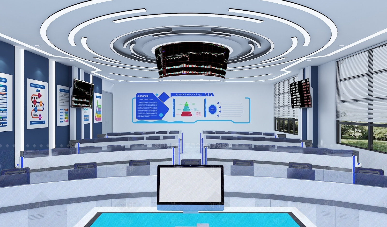 现代指挥中心3D模型下载【ID:1158644951】