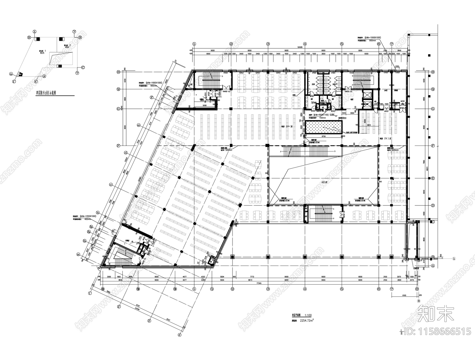 东北某大学图书馆建施工图下载【ID:1158666515】