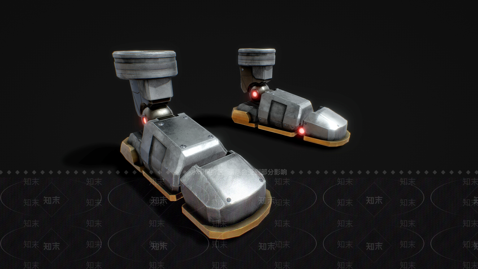 机甲足3D模型下载【ID:1158670056】