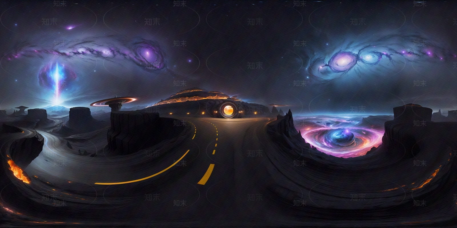 宇宙星空HDR贴图下载【ID:1158671155】