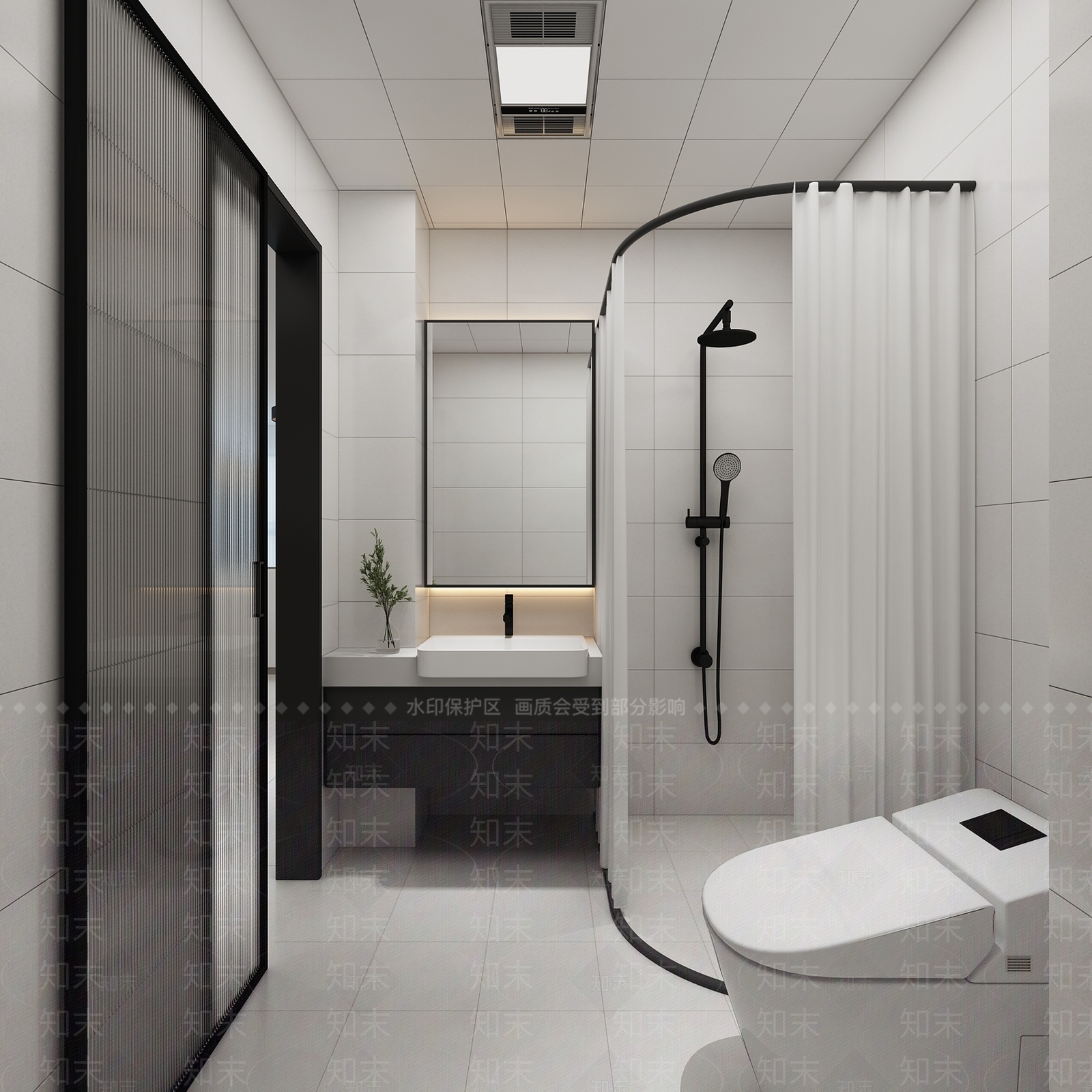 现代公寓3D模型下载【ID:1158675037】
