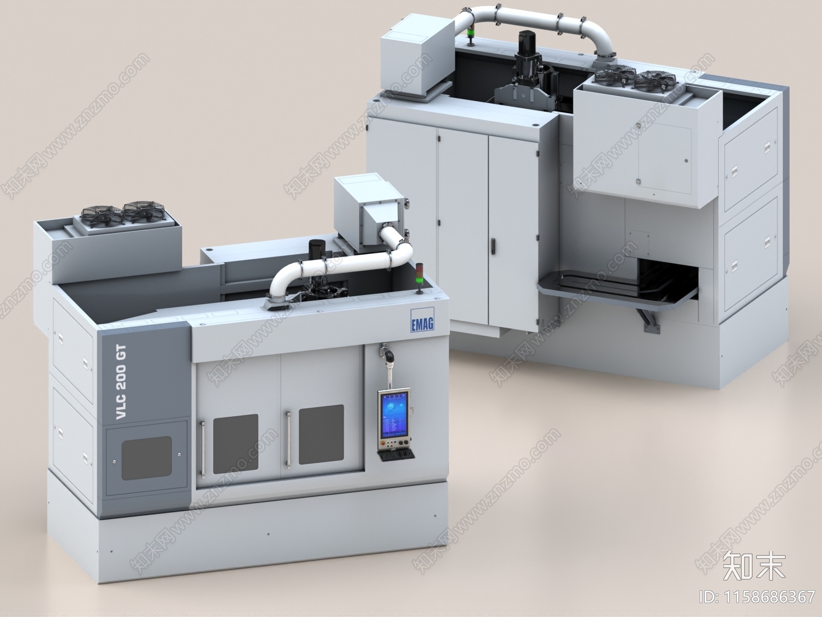 工业设备3D模型下载【ID:1158686367】