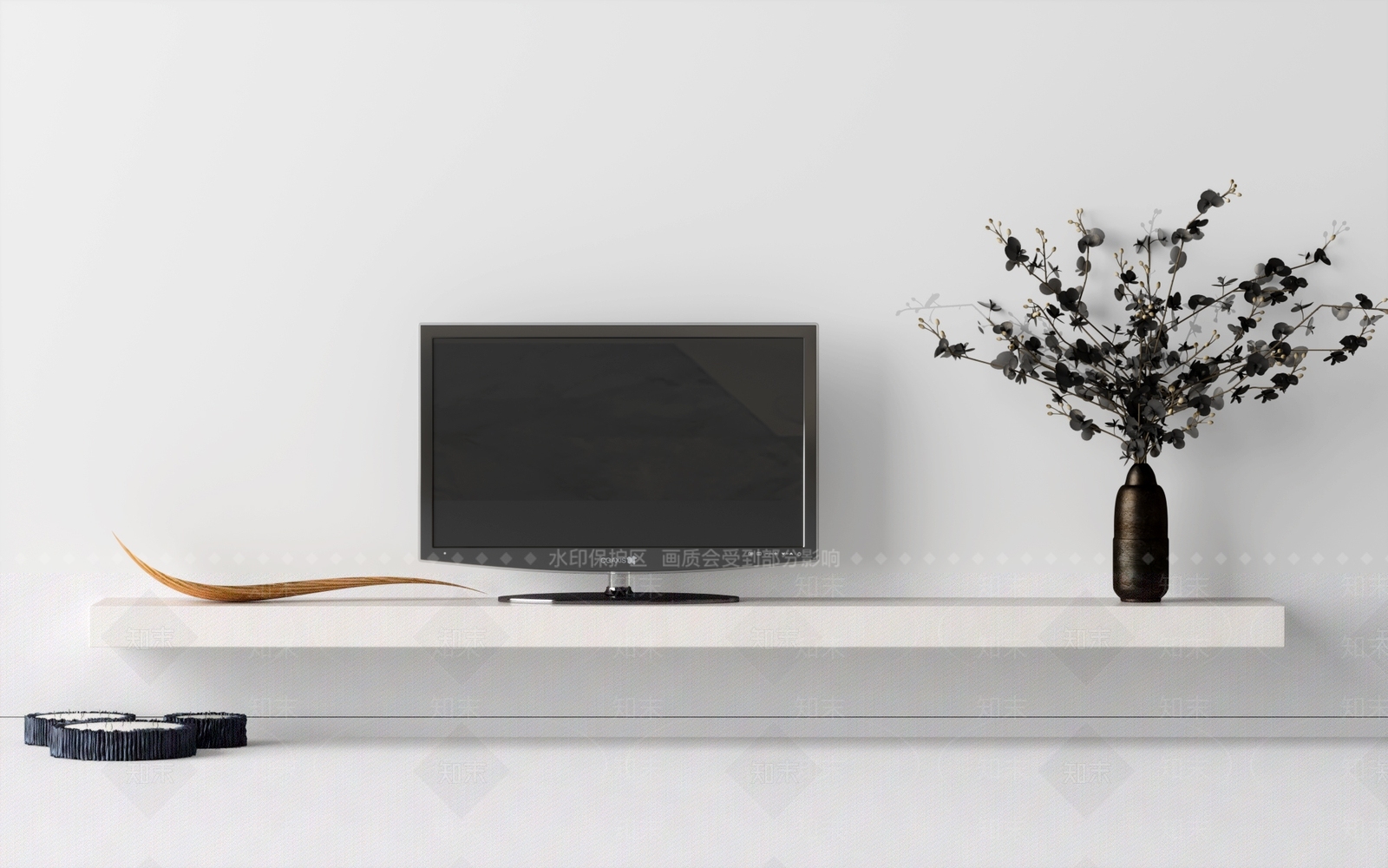 液晶电视机3D模型下载【ID:1158686189】