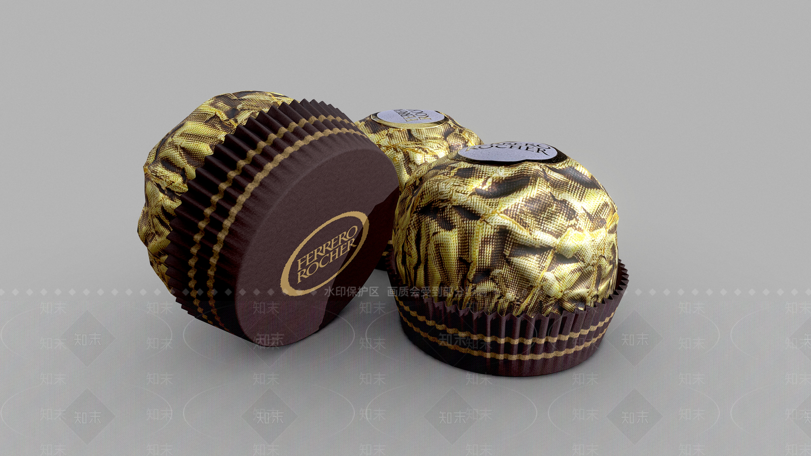 巧克力3D模型下载【ID:1158691771】