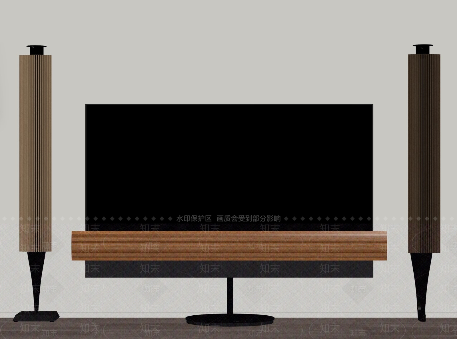 电视机SU模型下载【ID:1158692497】